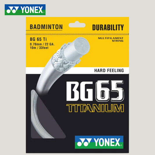 Yonex BG66 TITANIUM Badminton String (5 Colors)