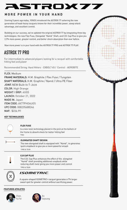 ASTROX 77 PRO [PRE-STRUNG]